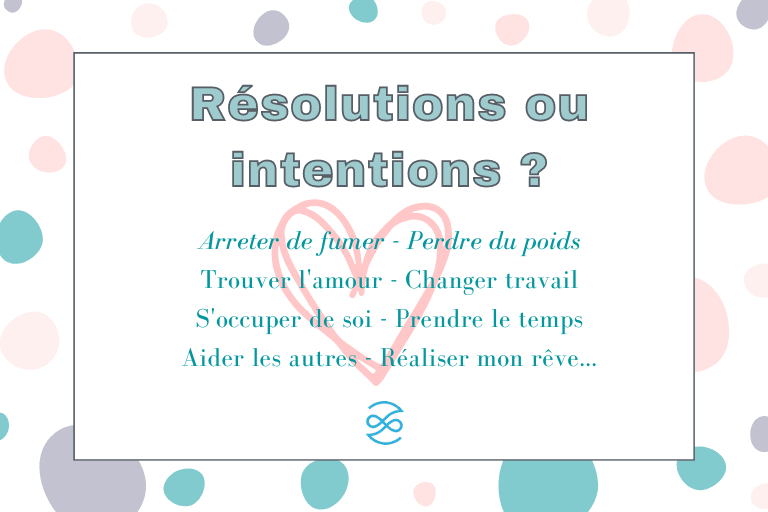 Résolution ou intention, faites votre choix