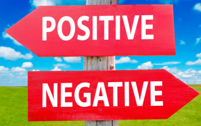 Pensée positive contre Pensée négative